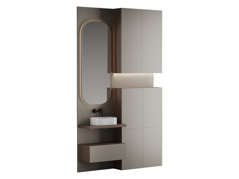 Ensemble de salle de bain 02 Modèle 3D