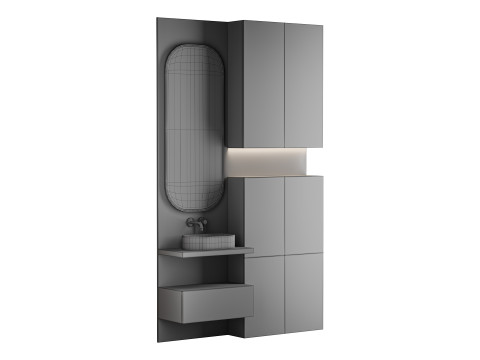 Ensemble de salle de bain 02 Modèle 3D