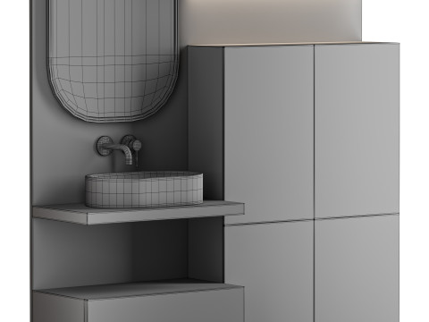 Ensemble de salle de bain 02 Modèle 3D