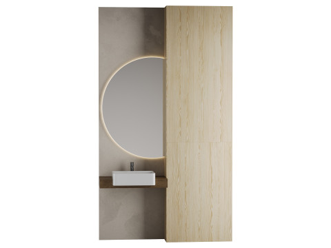 Bathroom set 03 3D Model