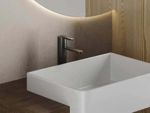 Bathroom set 03 3D Model