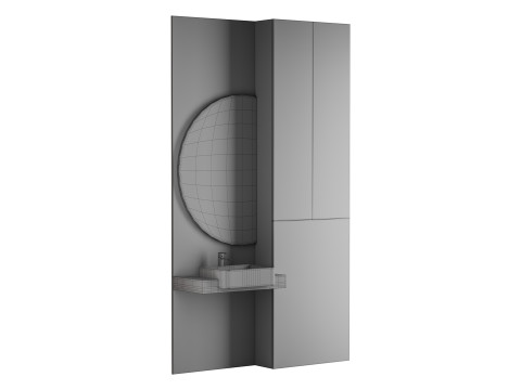 Bathroom set 03 3D Model