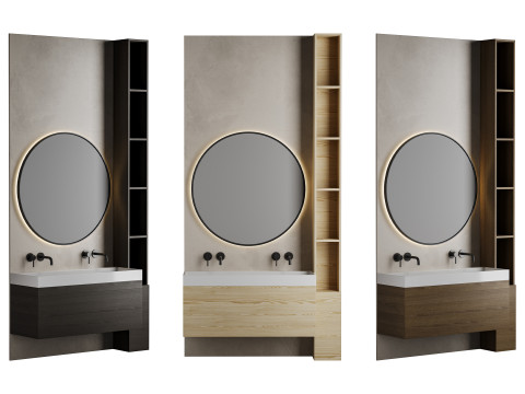 Zestaw łazienkowy 04 Model 3D