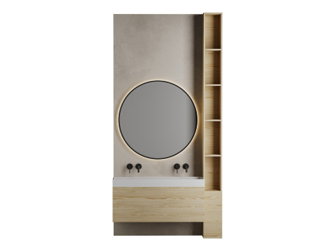 Bathroom set 04 3D Model