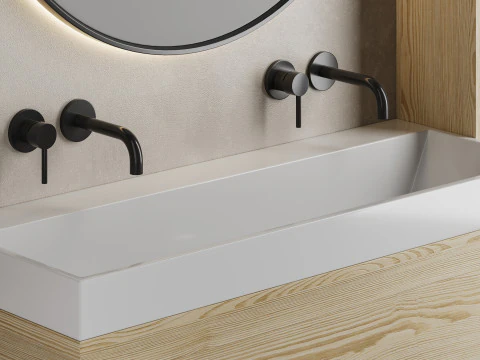 バスルームセット04 3Dモデル