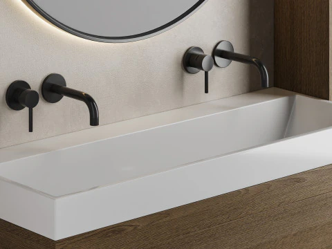 バスルームセット04 3Dモデル