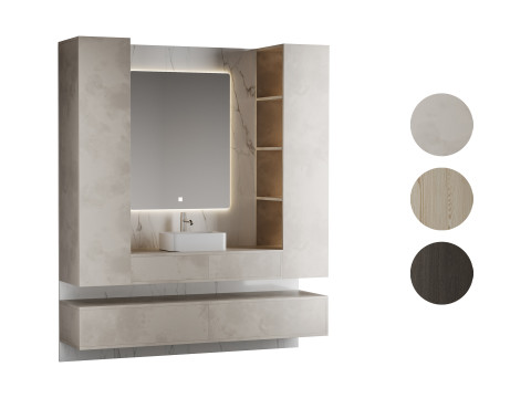 Zestaw łazienkowy 05 Model 3D