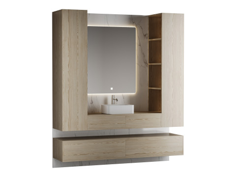Bathroom set 05 3D Model