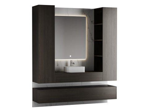 Bathroom set 05 3D Model