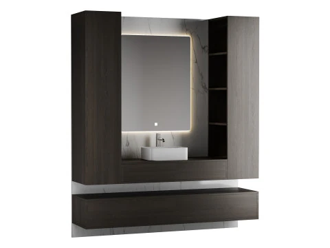 Bathroom set 05 3D Model