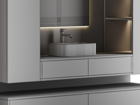 Bathroom set 05 3D Model