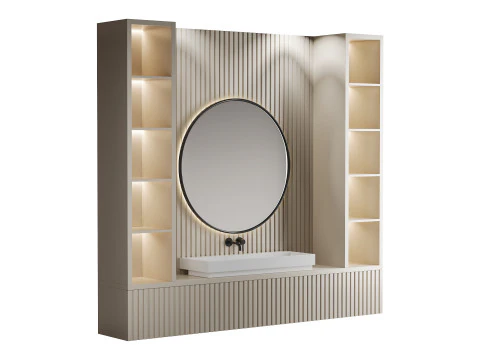 Набір для ванної 06 3D Модель