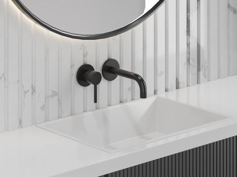 Badezimmer-Set 07 3D Modell