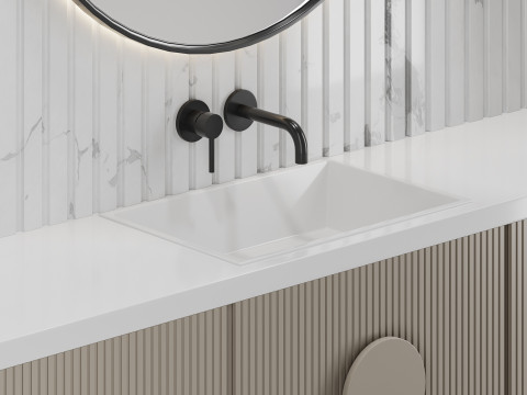 Badezimmer-Set 07 3D Modell