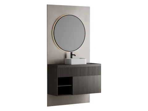 Conjunto de banheiro 08 Modelo 3D