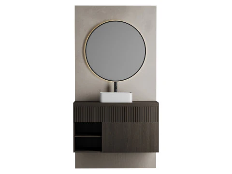 Conjunto de banheiro 08 Modelo 3D