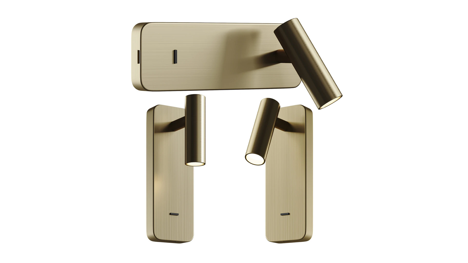 Lampada da parete a LED Enna Surface USB Modello 3D .c4d .max .obj .3ds .fbx .stl .blend