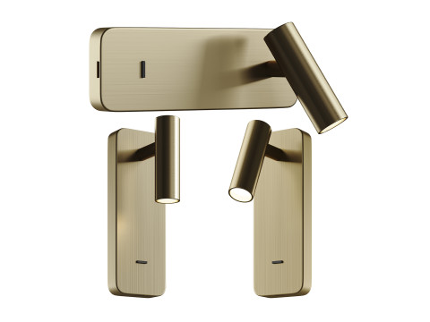 Enna Surface USB LED Wall Sconce 3D Model