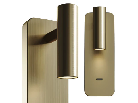 Lampada da parete a LED Enna Surface USB Modello 3D