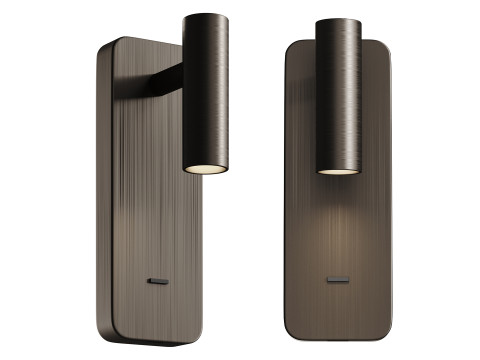 Lampada da parete a LED Enna Surface USB Modello 3D