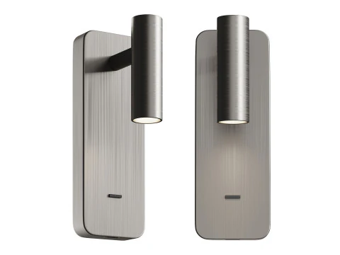 Lampada da parete a LED Enna Surface USB Modello 3D