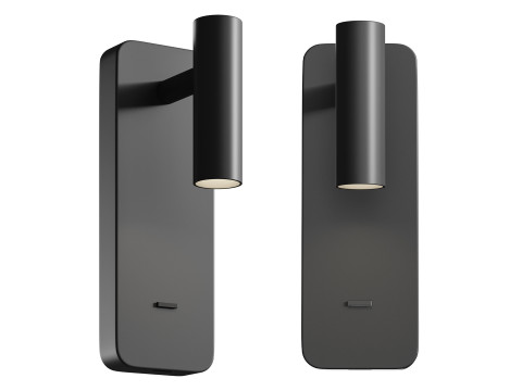 Lampada da parete a LED Enna Surface USB Modello 3D