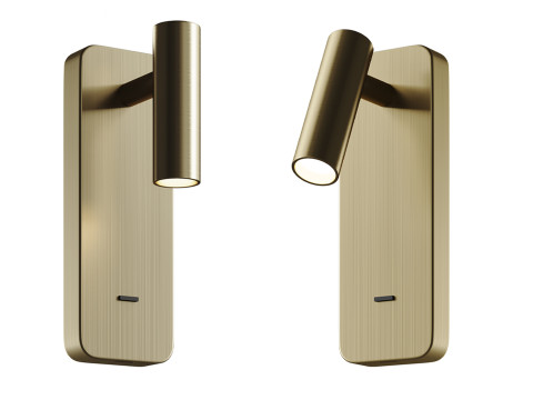 Lampada da parete a LED Enna Surface USB Modello 3D