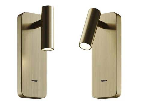 Lampada da parete a LED Enna Surface USB Modello 3D