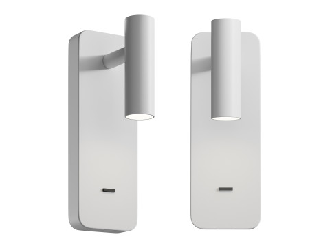 Lampada da parete a LED Enna Surface USB Modello 3D