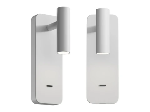 Lampada da parete a LED Enna Surface USB Modello 3D