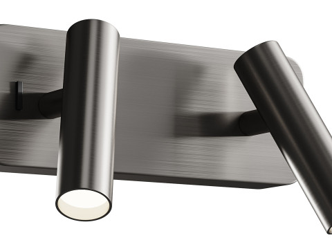 Lampada da parete a LED Enna Twin Modello 3D