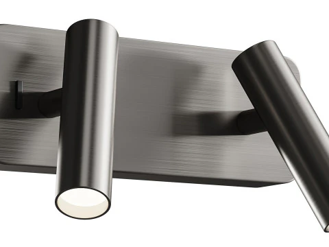 Enna Twin LED Wall Sconce 3D Model