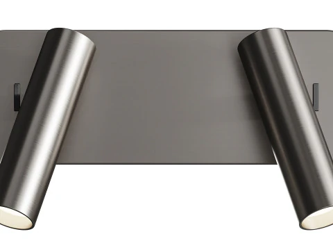 Enna Twin LED Wall Sconce 3D Model