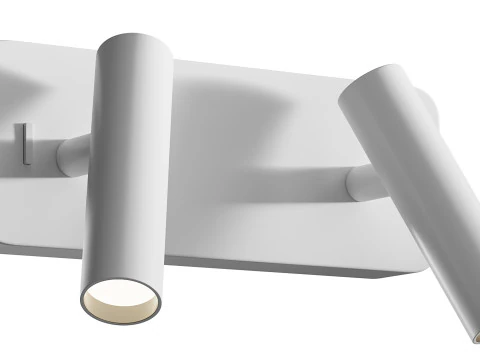 Enna Twin LED Wall Sconce 3D Model