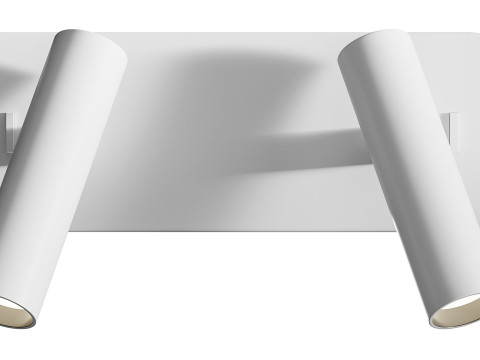 Lampada da parete a LED Enna Twin Modello 3D