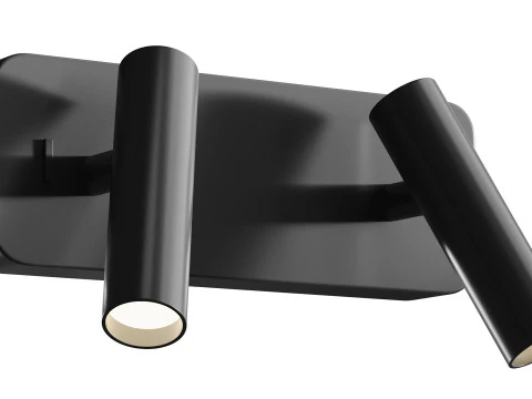 Enna Twin LED Wall Sconce 3D Model