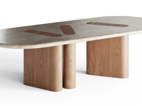 Fatty Emmemobili Table 3D Model