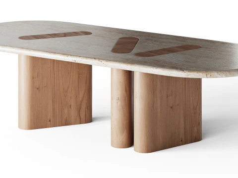 Fatty Emmemobili Table 3D Model