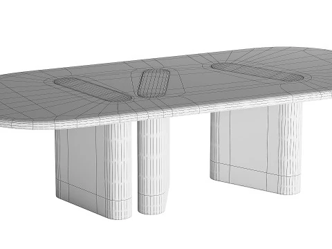Fatty Emmemobili Table 3D Model