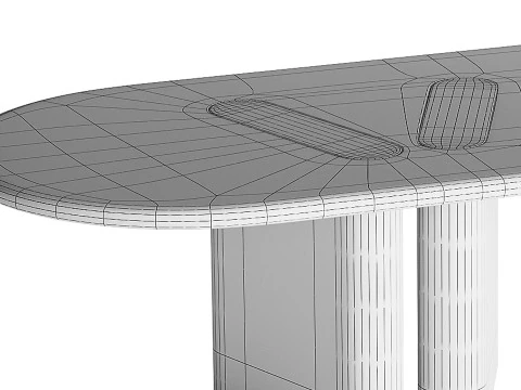 Fatty Emmemobili Table 3D Model