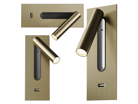 Fuse 3 LED Aplik 3D Model