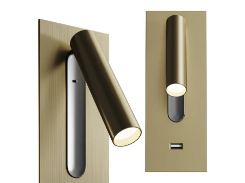 Applique da parete Fuse 3 LED Modello 3D