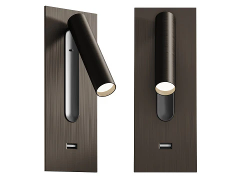 Applique da parete Fuse 3 LED Modello 3D