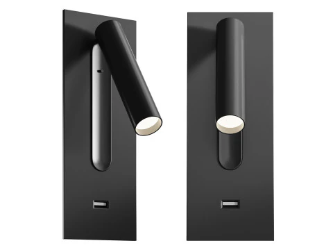 Applique da parete Fuse 3 LED Modello 3D