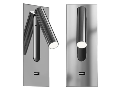 Applique da parete Fuse 3 LED Modello 3D