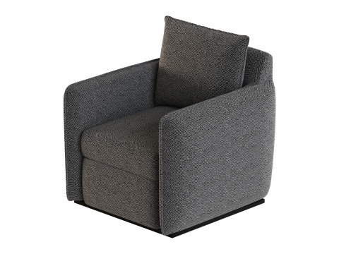 Gallagher Swivel Armchair 3D Model