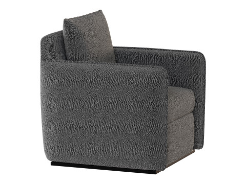 Gallagher Swivel Armchair 3D Model