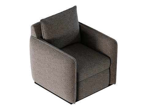 Gallagher Swivel Armchair 3D Model