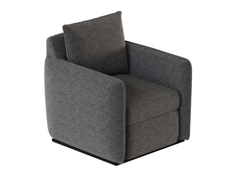 Gallagher Swivel Armchair 3D Model