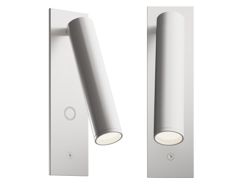 Applique da parete a LED per testiera Haim Aimable Modello 3D